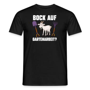 Gartenarbeit Garten Pflanzen Geschenk - Männer T-Shirt - Schwarz - Vorne - AI Model Male 178 light (178cm)
