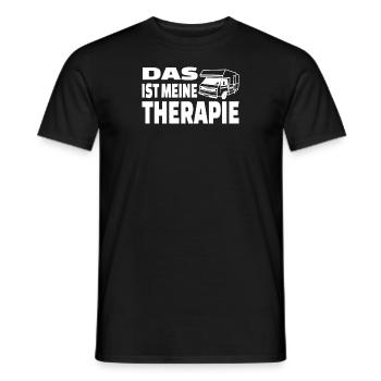 Camper Geschenkidee Camping - Männer T-Shirt - Schwarz - Vorne - AI Model Male 178 light (178cm)