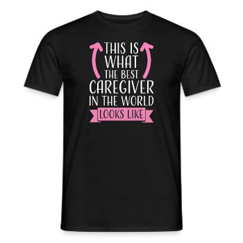 Pflegekraft Pflegekraft Hausmeister Geschenk - Männer T-Shirt - Schwarz - Vorne - AI Model Male 178 light (178cm)