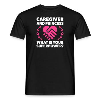 Pflegekraft Frau Pflegekraft Hausmeister Geschenk - Männer T-Shirt - Schwarz - Vorne - AI Model Male 178 light (178cm)