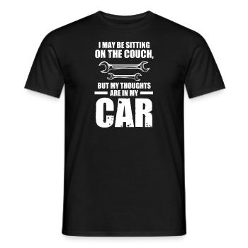 Autos Autos Autoliebhaber Geschenk - Männer T-Shirt - Schwarz - Vorne - AI Model Male 178 light (178cm)