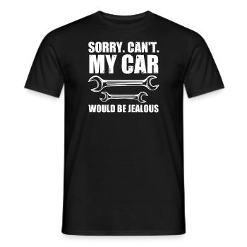 Autos Autos Autoliebhaber Geschenk - Männer T-Shirt - Schwarz - Vorne - AI Model Male 178 light (178cm)
