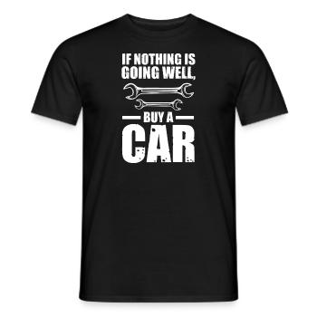 Autos Autos Autoliebhaber Geschenk - Männer T-Shirt - Schwarz - Vorne - AI Model Male 178 light (178cm)
