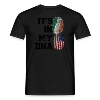 Irland Irisch Irische Wurzeln Geschenk - Männer T-Shirt - Schwarz - Vorne - AI Model Male 178 light (178cm)