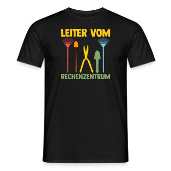 Gartenarbeit Gärtner Gärtnerei Geschenk - Männer T-Shirt - Schwarz - Vorne - AI Model Male 178 light (178cm)