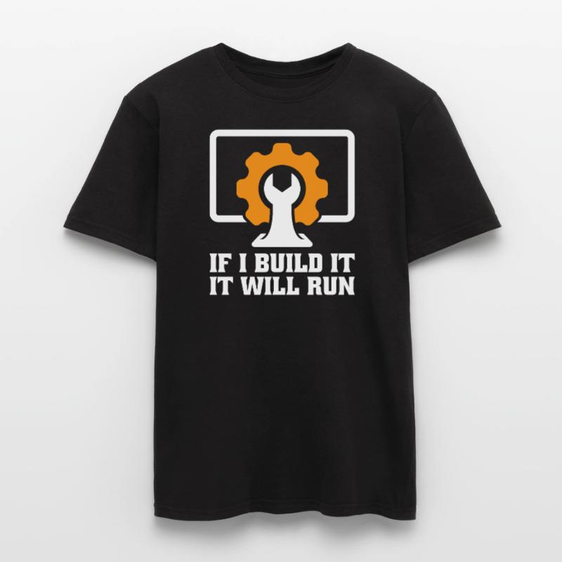 Technischer Support Computertechniker Technischer Männer T-Shirt