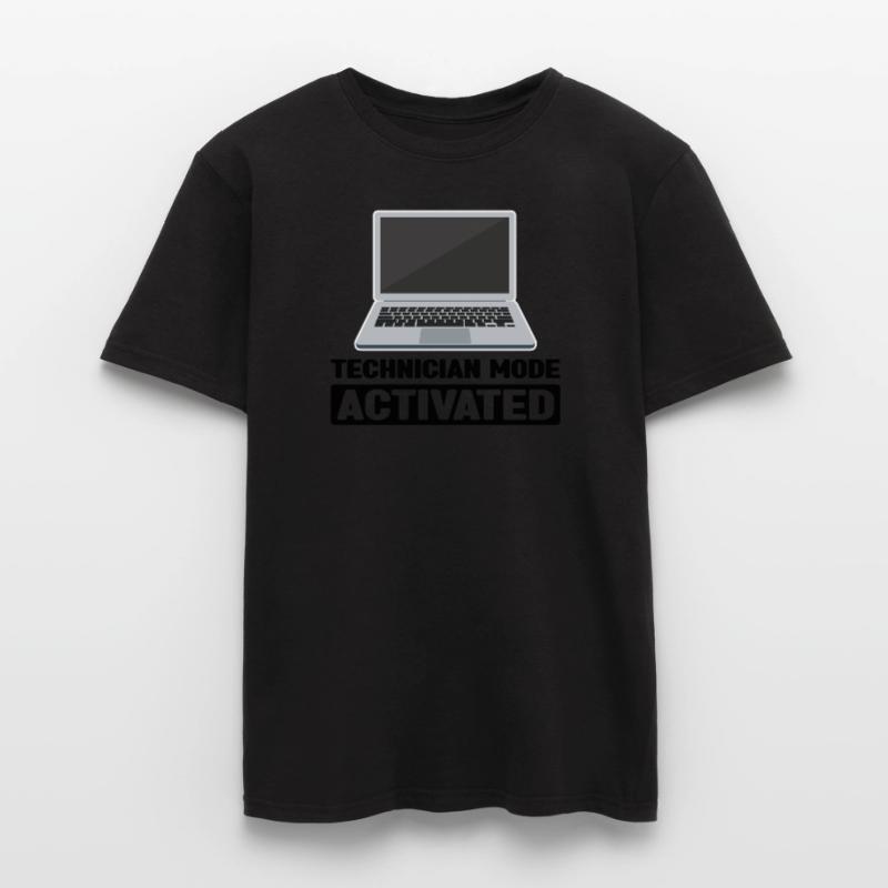 Technischer Support Computertechniker Technischer Männer T-Shirt
