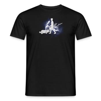Gardener Accessories Garden Motif - Men's T-Shirt - black - Front - AI Model Male 178 light (178cm)