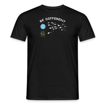 Gardener Accessories Garden Motif - Men's T-Shirt - black - Front - AI Model Male 178 light (178cm)