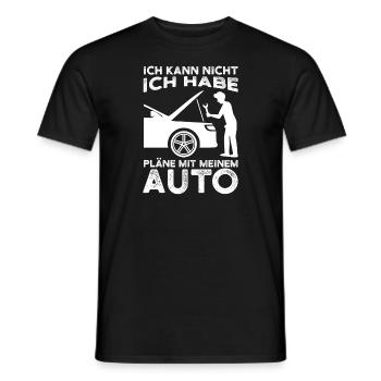 Auto Mechaniker Automechaniker Geschenk - Männer T-Shirt - Schwarz - Vorne - AI Model Male 178 light (178cm)