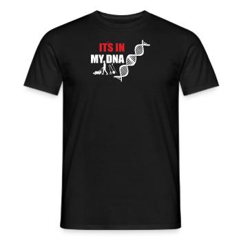 Gardener Accessories Garden Motif - Men's T-Shirt - black - Front - AI Model Male 178 light (178cm)