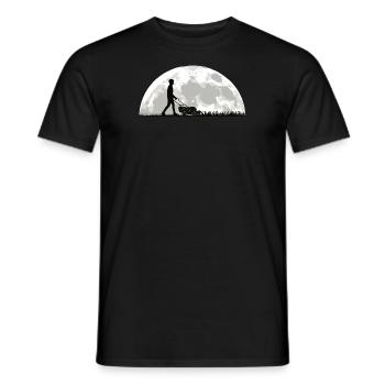 Gardener Accessories Garden Motif - Men's T-Shirt - black - Front - AI Model Male 178 light (178cm)