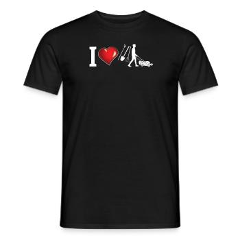 Gardener Accessories Garden Motif - Men's T-Shirt - black - Front - AI Model Male 178 light (178cm)