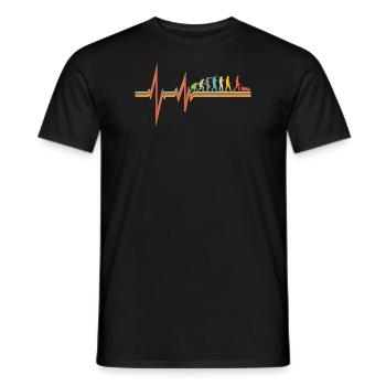 Gardener Accessories Garden Motif - Men's T-Shirt - black - Front - AI Model Male 178 light (178cm)