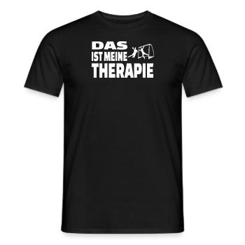 Handball Zubehör handballer Motiv - Männer T-Shirt - Schwarz - Vorne - AI Model Male 178 light (178cm)
