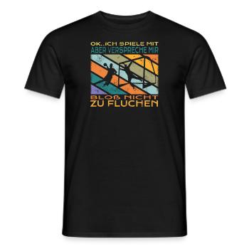 Handball Zubehör handballer Motiv - Männer T-Shirt - Schwarz - Vorne - AI Model Male 178 light (178cm)