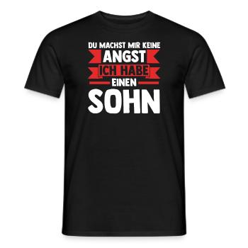 Papa Tochter Vater Geschenk - Männer T-Shirt - Schwarz - Vorne - AI Model Male 178 light (178cm)