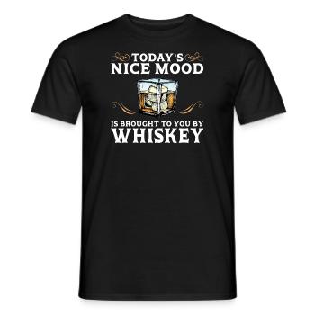 Whiskey trinken Whiskey trinken Whiskey Geschenk - Männer T-Shirt - Schwarz - Vorne - AI Model Male 178 light (178cm)
