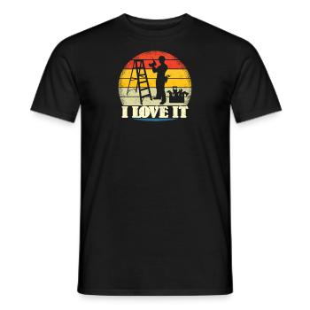 Artisans d’idées cadeaux DIY - T-shirt homme - noir - Devant - AI Model Male 178 light (178cm)
