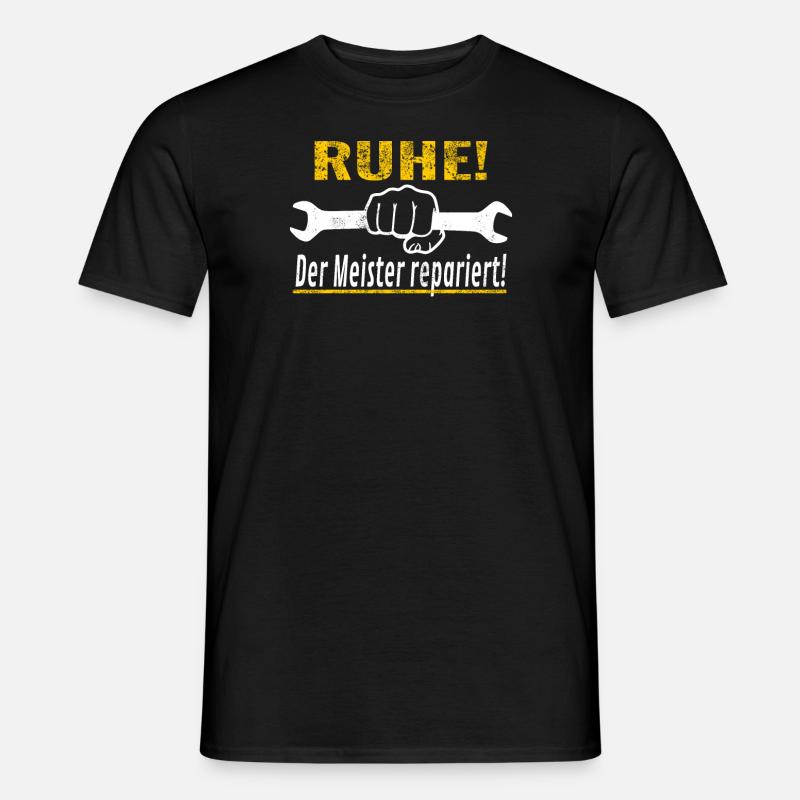 Heimwerker Geschenkidee Handwerker - Männer T-Shirt - Schwarz