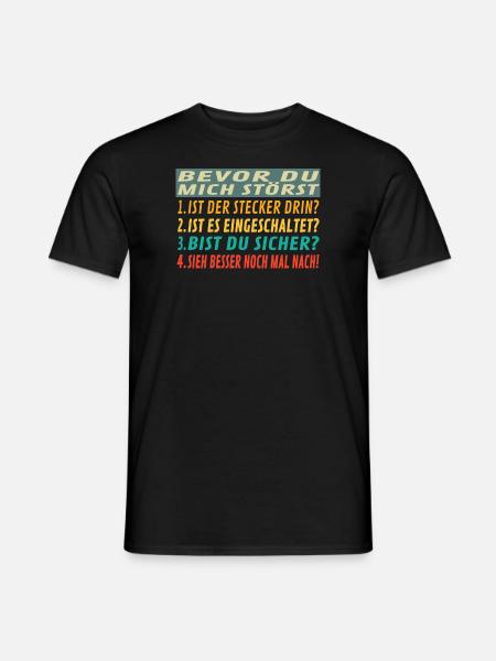 Heimwerker Geschenkidee Handwerker - Männer T-Shirt - Schwarz