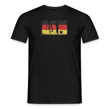 Artisans d’idées cadeaux DIY - T-shirt homme - noir - Devant - AI Model Male 178 light (178cm)