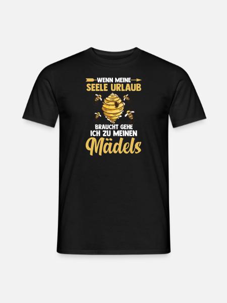 Imkerei Bienen Biene Geschenk - Männer T-Shirt - Schwarz