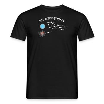 Barbecuing and Camper Gift Idea - Men's T-Shirt - black - Front - AI Model Male 178 light (178cm)
