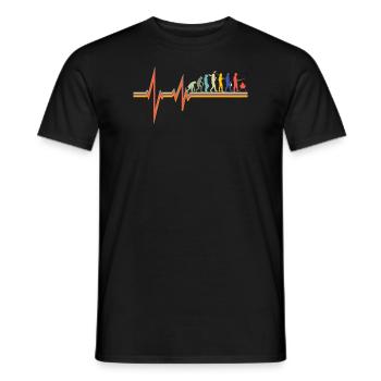 Idée de barbecue et de cadeau de camping-car - T-shirt homme - noir - Devant - AI Model Male 178 light (178cm)