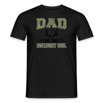 Jäger Jagd Jagd Geschenk - Männer T-Shirt - Schwarz - Vorne - AI Model Male 178 light (178cm)