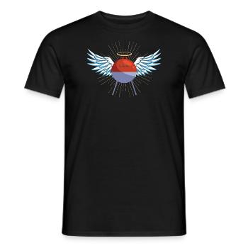 Idée de barbecue et de cadeau de camping-car - T-shirt homme - noir - Devant - AI Model Male 178 light (178cm)