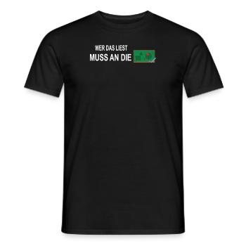 Lehrer Zubehör für deinen Humor - Männer T-Shirt - Schwarz - Vorne - AI Model Male 178 light (178cm)