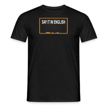 Accessoires pour enseignants pour votre humour - T-shirt homme - noir - Devant - AI Model Male 178 light (178cm)