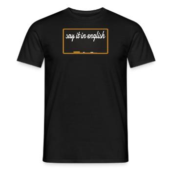Accessoires pour enseignants pour votre humour - T-shirt homme - noir - Devant - AI Model Male 178 light (178cm)