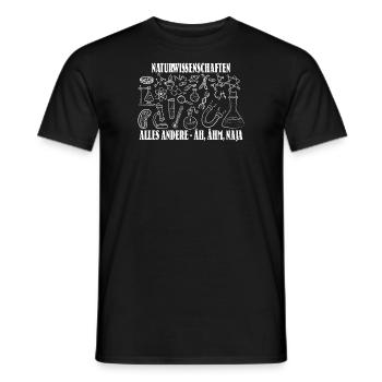 Lehrer Zubehör für deinen Humor - Männer T-Shirt - Schwarz - Vorne - AI Model Male 178 light (178cm)