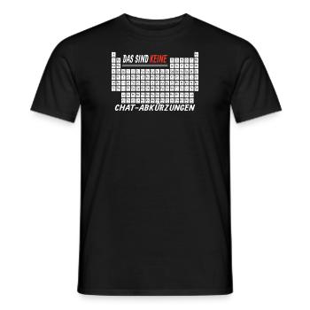 Lehrer Zubehör für deinen Humor - Männer T-Shirt - Schwarz - Vorne - AI Model Male 178 light (178cm)