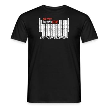 Lehrer Zubehör für deinen Humor - Männer T-Shirt - Schwarz - Vorne - AI Model Male 178 light (178cm)