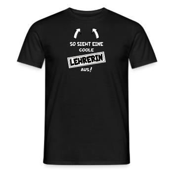 Lehrer Zubehör für deinen Humor - Männer T-Shirt - Schwarz - Vorne - AI Model Male 178 light (178cm)