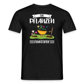 Garten Pflanze Gärtnerei Geschenk - Männer T-Shirt - Schwarz - Vorne - AI Model Male 178 light (178cm)