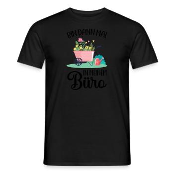 Garten Pflanze Gartenliebhaber Geschenk - Männer T-Shirt - Schwarz - Vorne - AI Model Male 178 light (178cm)
