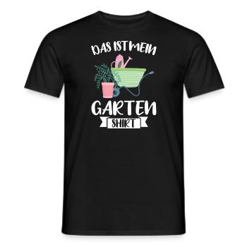 Garten Pflanze Gartenarbeit Geschenk - Männer T-Shirt - Schwarz - Vorne - AI Model Male 178 light (178cm)