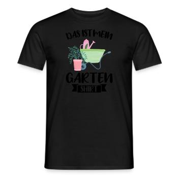 Garten Pflanze Pflanzen Geschenk - Männer T-Shirt - Schwarz - Vorne - AI Model Male 178 light (178cm)