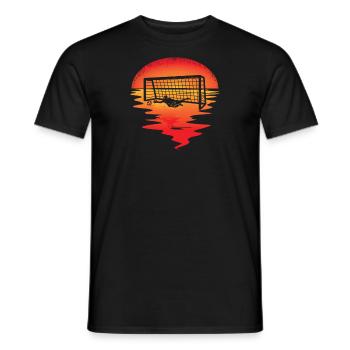 Fußballzubehör Geschenkidee Fußballfan - Männer T-Shirt - Schwarz - Vorne - AI Model Male 178 light (178cm)