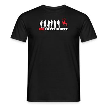 Fußballzubehör Geschenkidee Fußballfan - Männer T-Shirt - Schwarz - Vorne - AI Model Male 178 light (178cm)