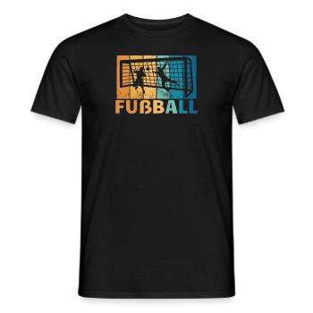 Fußballzubehör Geschenkidee Fußballfan - Männer T-Shirt - Schwarz - Vorne - AI Model Male 178 light (178cm)