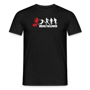 Fußballzubehör Geschenkidee Fußballfan - Männer T-Shirt - Schwarz - Vorne - AI Model Male 178 light (178cm)