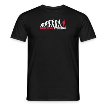 Accessoires de bowling avec motif bowling - T-shirt homme - noir - Devant - AI Model Male 178 light (178cm)