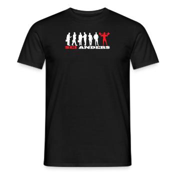 Fitnesszubehör für Sportler - Männer T-Shirt - Schwarz - Vorne - AI Model Male 178 light (178cm)