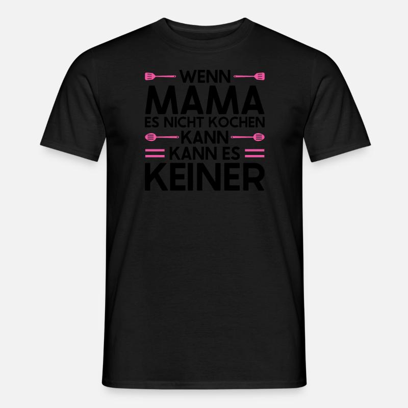 Mutter Mama Tochter Geschenk - Männer T-Shirt - Schwarz