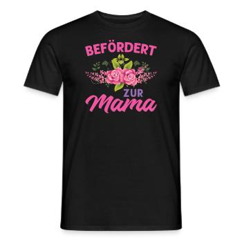 Mutter Mama Tochter Geschenk - Männer T-Shirt - Schwarz - Vorne - AI Model Male 178 light (178cm)